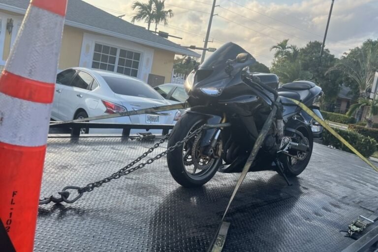 Motorcycle towing (5)